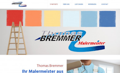 maler-bremmer.de screenshot