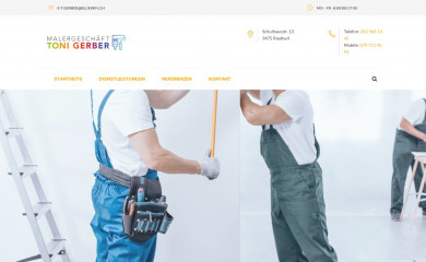 malergeschaeftgerber.ch screenshot