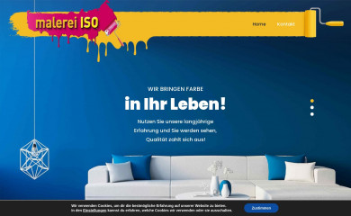 malerei-iso.at screenshot