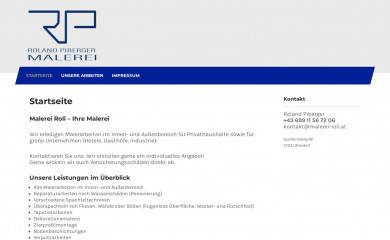 malerei-roli.at screenshot