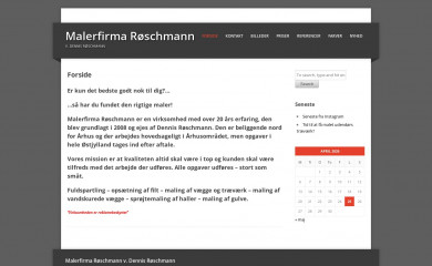 malerfirmaroeschmann.dk screenshot
