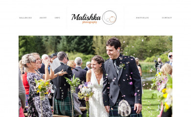 malishkaphotography.com screenshot