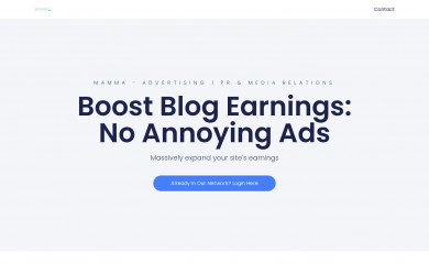 mamma-advertising.com screenshot