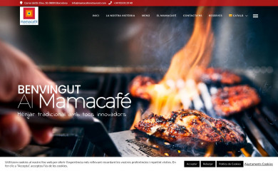 mamacaferestaurant.com screenshot