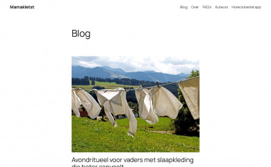 mamakletst.nl screenshot
