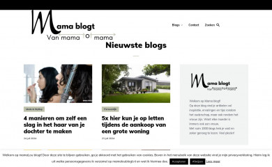 mamaloublogt.nl screenshot