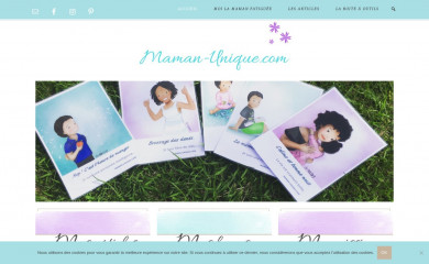 maman-unique.com screenshot