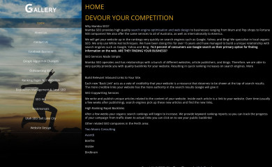 mambaseo.com.au screenshot