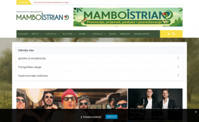 mamboistriano.com screenshot