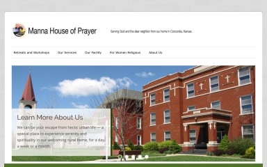 mannahouse.org screenshot