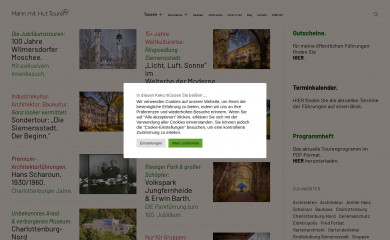 mannmithuttouren.de screenshot
