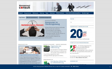 managementconsult.de screenshot