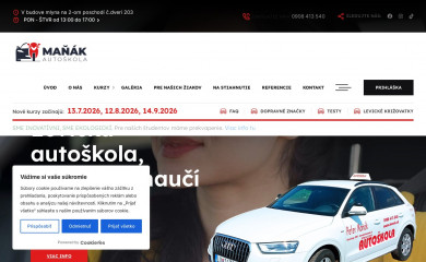 manak.sk screenshot
