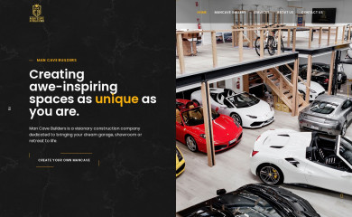 mancavebuilders.com.au screenshot