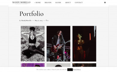 mandy-morello.com screenshot