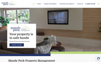 mandypeckproperty.com.au screenshot