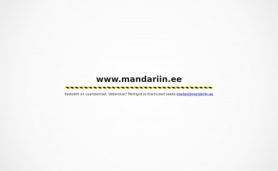 mandariin.ee screenshot