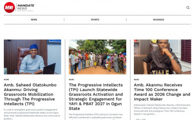 mandatenews.com screenshot