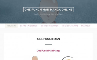 mangaonepunch.com screenshot