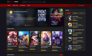 mangashock.com screenshot