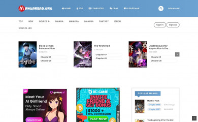mangaread.org screenshot