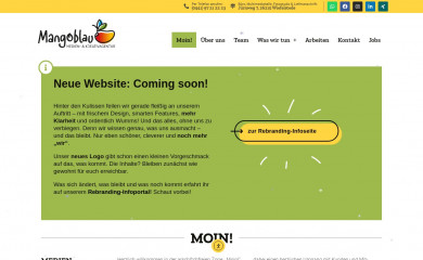 http://mangoblau.de screenshot