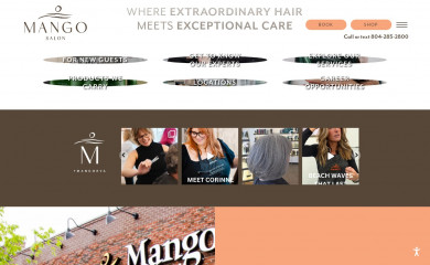 mangosalon.com screenshot
