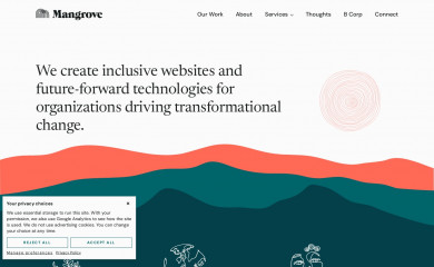 http://mangrove-web.com screenshot