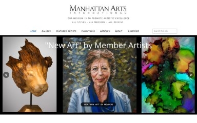 manhattanarts.com screenshot