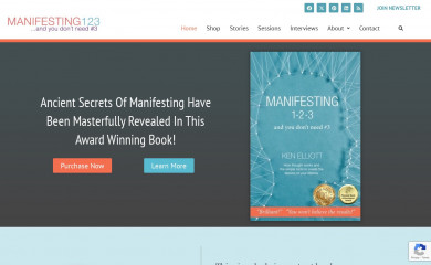 manifesting123.com screenshot