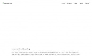 manifesto-films.com screenshot