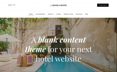 https://manila.wphotelier.com/ screenshot