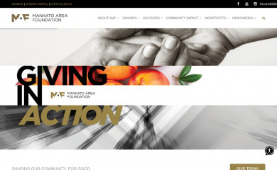 mankatoareafoundation.com screenshot