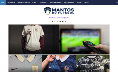 mantosdofutebol.com.br screenshot