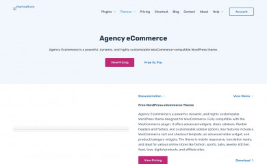 Agency Ecommerce screenshot