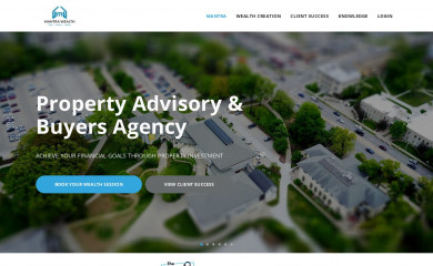 mantrawealth.com.au screenshot