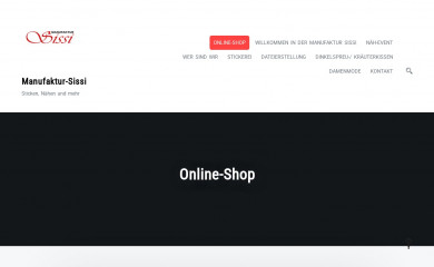 manufaktur-sissi.ch screenshot