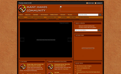 manyhandscommunity.com screenshot