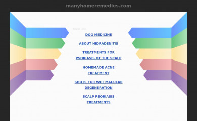 http://manyhomeremedies.com screenshot