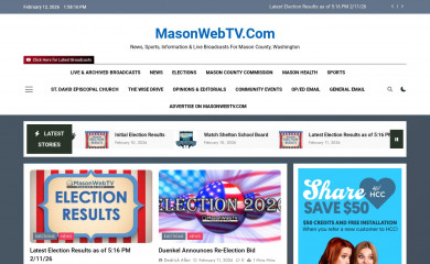 masonwebtv.com screenshot