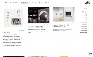 masahisafukase.com screenshot