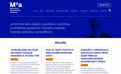 masarykovaakademie.cz screenshot