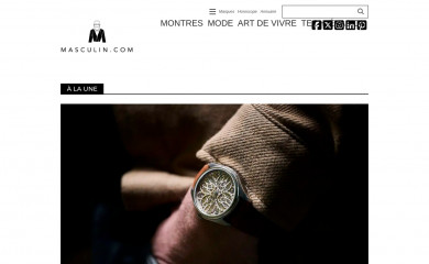 masculin.com screenshot