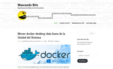 mascandobits.es screenshot