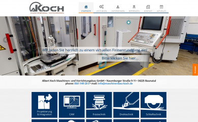 maschinenbau-koch.de screenshot