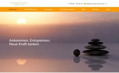 massage-ketsch.de screenshot