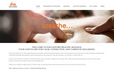 massagehealing.com.au screenshot