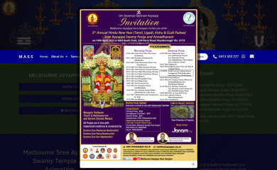 massayyappa.org.au screenshot