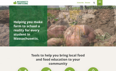 massfarmtoschool.org screenshot