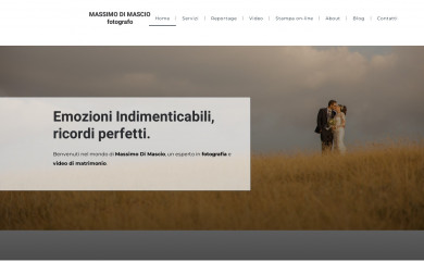 massimodimascio.it screenshot